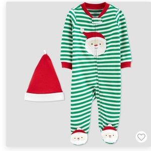 Carter’s Infant Santa Bodysuit set -3m